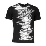 T-Shirts Cavalli Class , Black , Heren