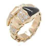 Pre-owned Metal rings Bvlgari Vintage , Yellow , Dames