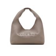 Cement Leren Bucket Tas Marc Jacobs , Gray , Dames