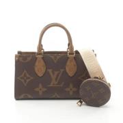 Pre-owned Canvas louis-vuitton-bags Louis Vuitton Vintage , Brown , Da...