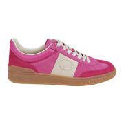 Cyclamin Pink Glace Sneaker Upvillage Valentino Garavani , Pink , Dame...