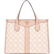 Silvana 2 Compartiment Tote Tas Guess , Pink , Dames