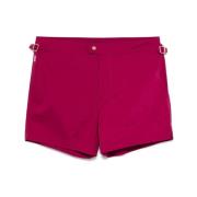 Fuchsia Roze Strandkleding met Voorrits Tom Ford , Purple , Heren