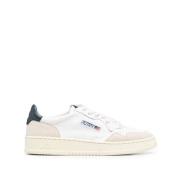 Sneakers Wit/Blauw Laag Model Autry , White , Heren