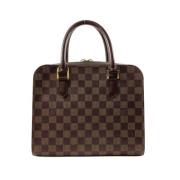 Pre-owned Canvas louis-vuitton-bags Louis Vuitton Vintage , Brown , Da...