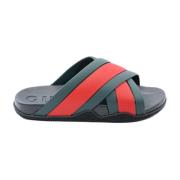 Slide Sandaal Gucci , Multicolor , Heren