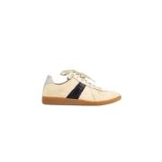 Vintage Katoenboor Sneakers Maison Margiela , Beige , Dames