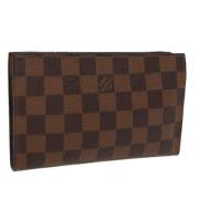 Pre-owned Canvas pouches Louis Vuitton Vintage , Brown , Dames