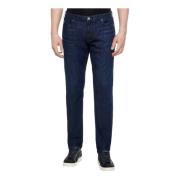 Slim Fit Jeans Emporio Armani , Blue , Heren