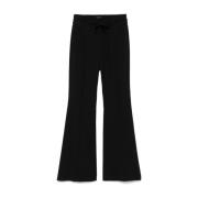 High Waisted Wide Rose Trousers Rotate Birger Christensen , Black , Da...