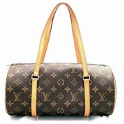 Pre-owned Canvas louis-vuitton-bags Louis Vuitton Vintage , Brown , Da...