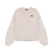 Crewneck Gebreide Trui Rotate Birger Christensen , Beige , Dames