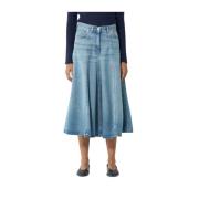 Stijlvolle Rok Haikure , Blue , Dames