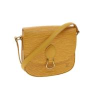 Pre-owned Leather louis-vuitton-bags Louis Vuitton Vintage , Yellow , ...