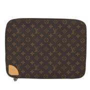 Pre-owned Canvas wallets Louis Vuitton Vintage , Brown , Unisex