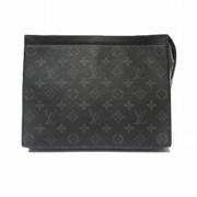 Pre-owned Fabric clutches Louis Vuitton Vintage , Black , Heren