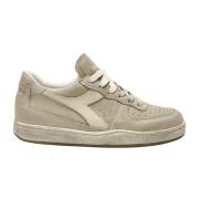 Heritage Basket Suede Low Used Sneakers Diadora , Beige , Heren