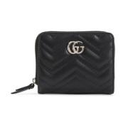 Nero Portemonnee voor stijlvolle accessoires Gucci , Black , Dames