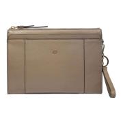 Documentenhouder Piquadro , Beige , Dames