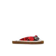 Slides met bloemmotief Dolce & Gabbana , Multicolor , Dames