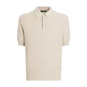 Stijlvolle Gebreide Trui voor Mannen Dolce & Gabbana , Beige , Heren