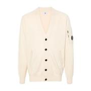 Stijlvolle Gebreide Top C.p. Company , Beige , Heren