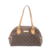 Pre-owned Canvas louis-vuitton-bags Louis Vuitton Vintage , Brown , Da...