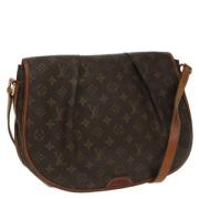 Pre-owned Canvas louis-vuitton-bags Louis Vuitton Vintage , Brown , Da...