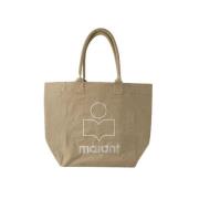 Cotton totes Isabel Marant , Beige , Dames