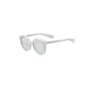 Witte Zonnebril Elegante Stijl Jacques Marie Mage , White , Dames