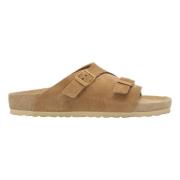 Exquise Zurich Sandalen Birkenstock , Beige , Heren