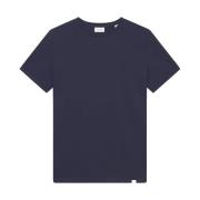 Tijdloos crew neck t-shirt Nørregaard editie Les Deux , Blue , Heren