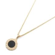 Pre-owned Metal necklaces Bvlgari Vintage , Black , Dames