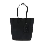 Tote Handtas met Goudkleurige Hardware Michael Kors , Black , Dames