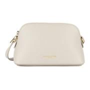 Ritssluiting Halve Maan Tas Ivoor Lancaster , Beige , Dames