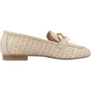 Stijlvolle Loafers voor Vrouwen Carmela , Beige , Dames