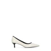 Witte leren schoenen met 6 cm hak Tory Burch , White , Dames