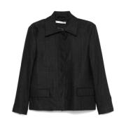 Stijlvolle Verborgen Knoop Blazer Remain Birger Christensen , Gray , D...