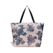 Bloemen Golven Tote Tas Herschel , Multicolor , Dames