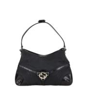 Pre-owned Canvas handbags Gucci Vintage , Black , Dames