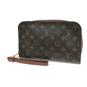 Pre-owned Canvas louis-vuitton-bags Louis Vuitton Vintage , Brown , Da...