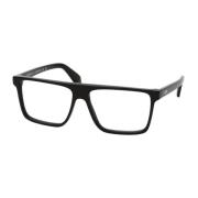 Zwarte Optische Frames Elegante Stijl Off White , Black , Dames