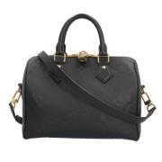 Pre-owned Canvas shoulder-bags Louis Vuitton Vintage , Black , Dames