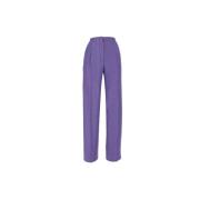 Stijlvolle broeken voor mannen Lardini , Purple , Dames