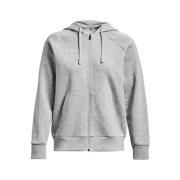 Grijze Trui met Capuchon en Rits Under Armour , Gray , Dames