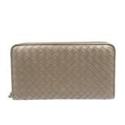 Pre-owned Fabric wallets Bottega Veneta Vintage , Brown , Unisex