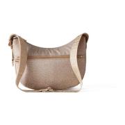 Luna Kleine Zandtas Borbonese , Beige , Dames