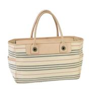 Pre-owned Canvas handbags Burberry Vintage , Beige , Dames