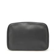 Pre-owned Leather clutches Louis Vuitton Vintage , Black , Dames