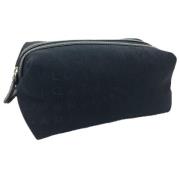 Pre-owned Canvas pouches Bvlgari Vintage , Black , Unisex